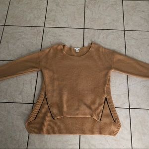 bar lll cream colored sweater